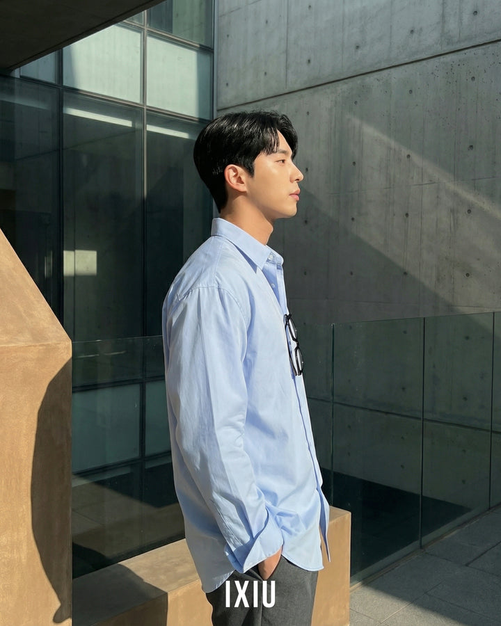 【極上の品格】プレミアム・ドレスシャツ / オールドマネー（韓国ミニマル）