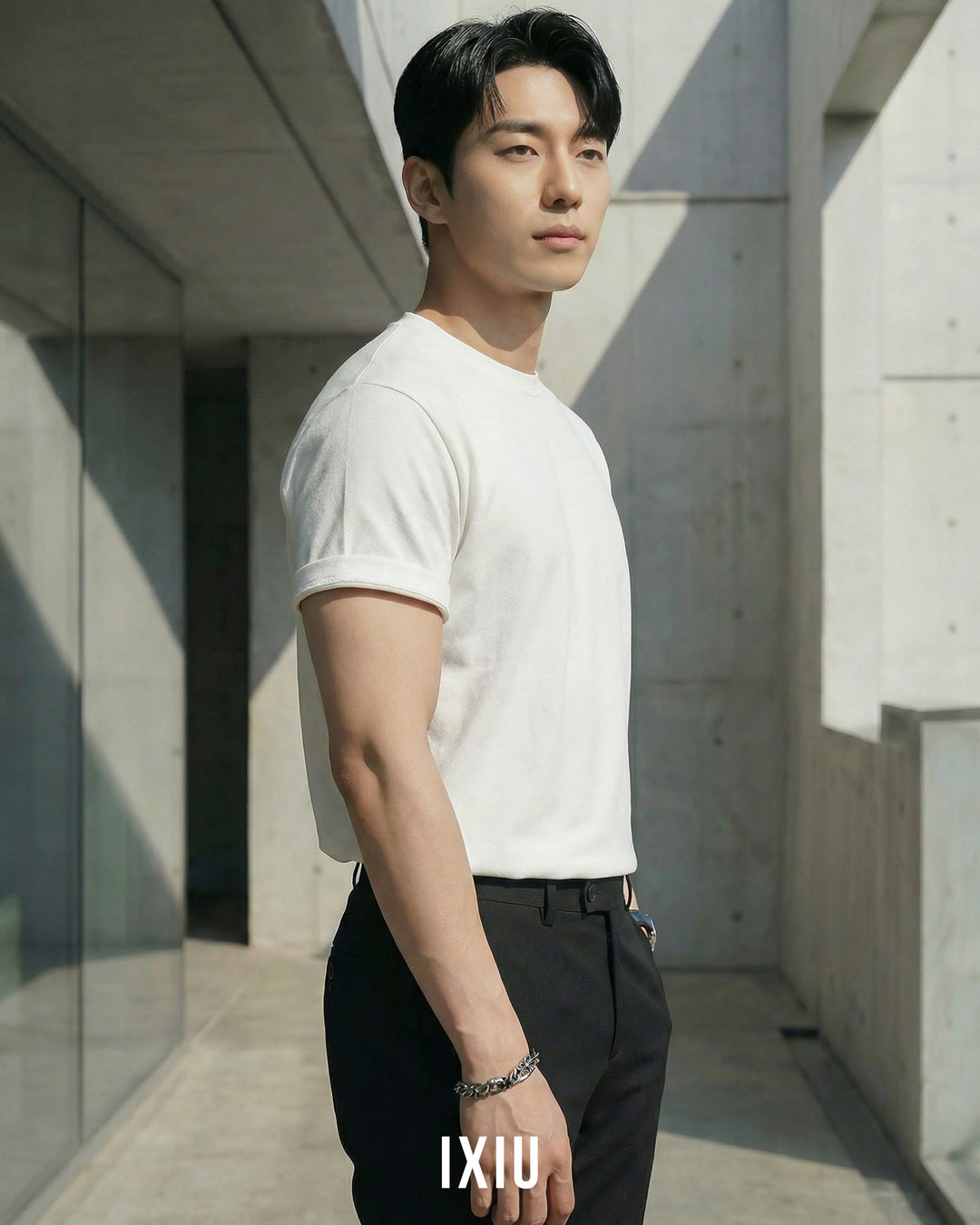 【極厚】ヘビーウェイト・プレミアムコットンTシャツ（韓国ミニマル）