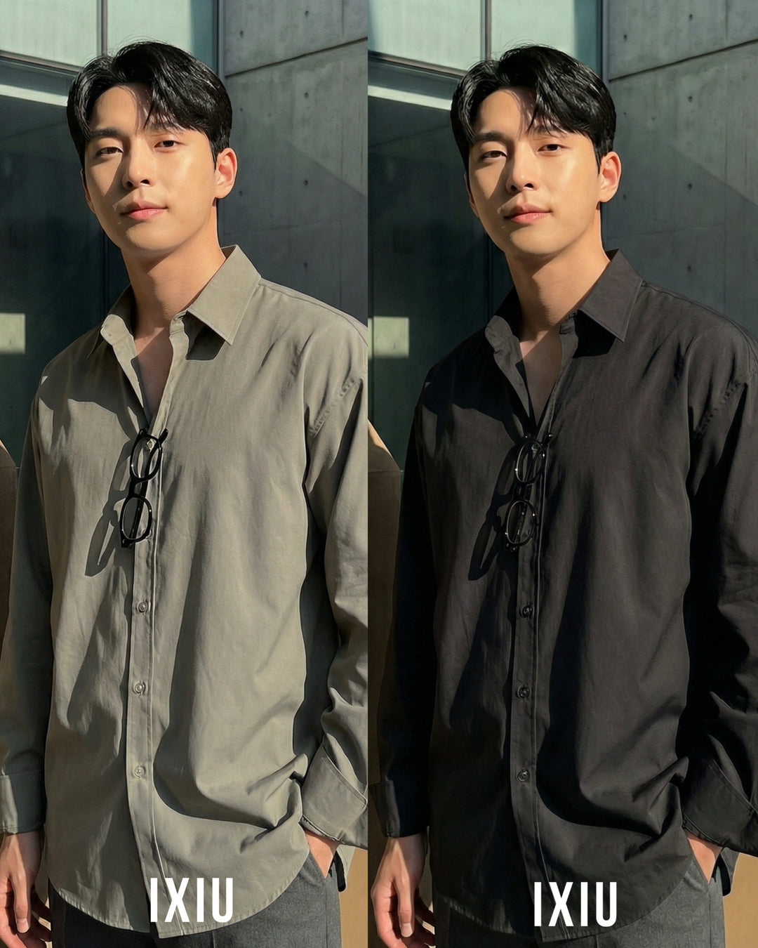 【極上の品格】プレミアム・ドレスシャツ / オールドマネー（韓国ミニマル）