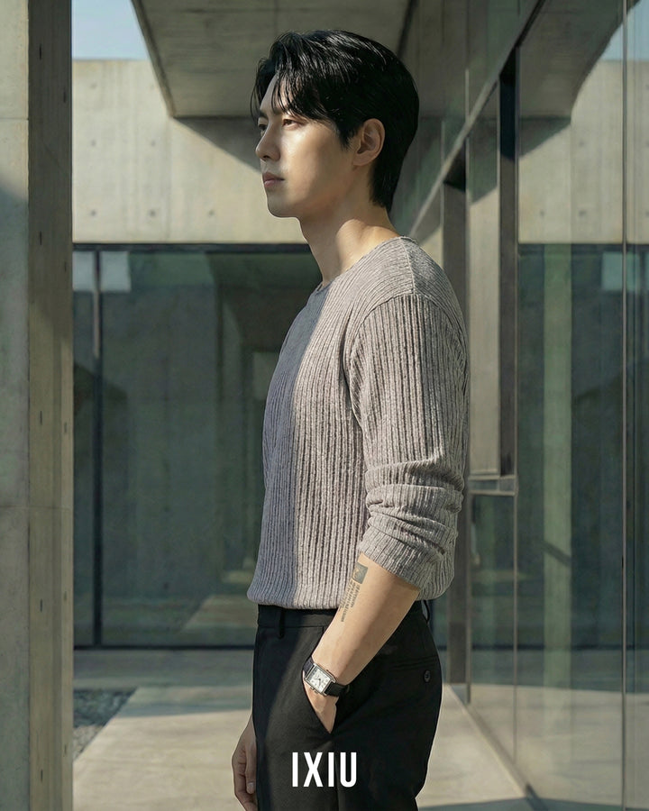 【静かなる贅沢】プレミアム・スムースロンT（オールドマネー）