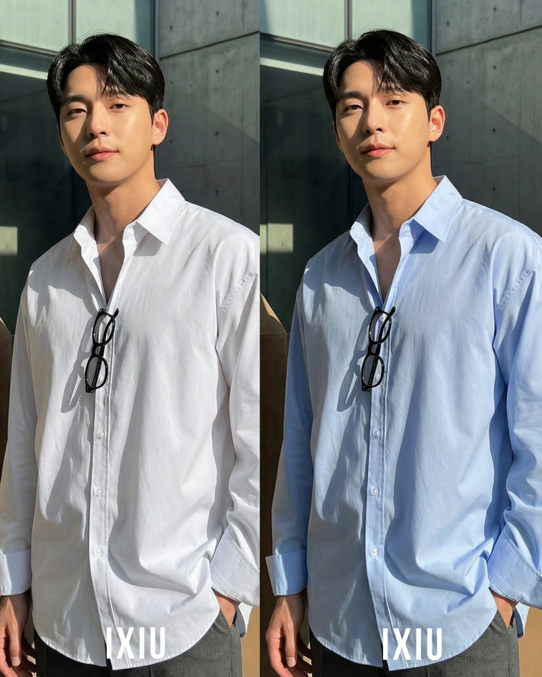 【極上の品格】プレミアム・ドレスシャツ / オールドマネー（韓国ミニマル）