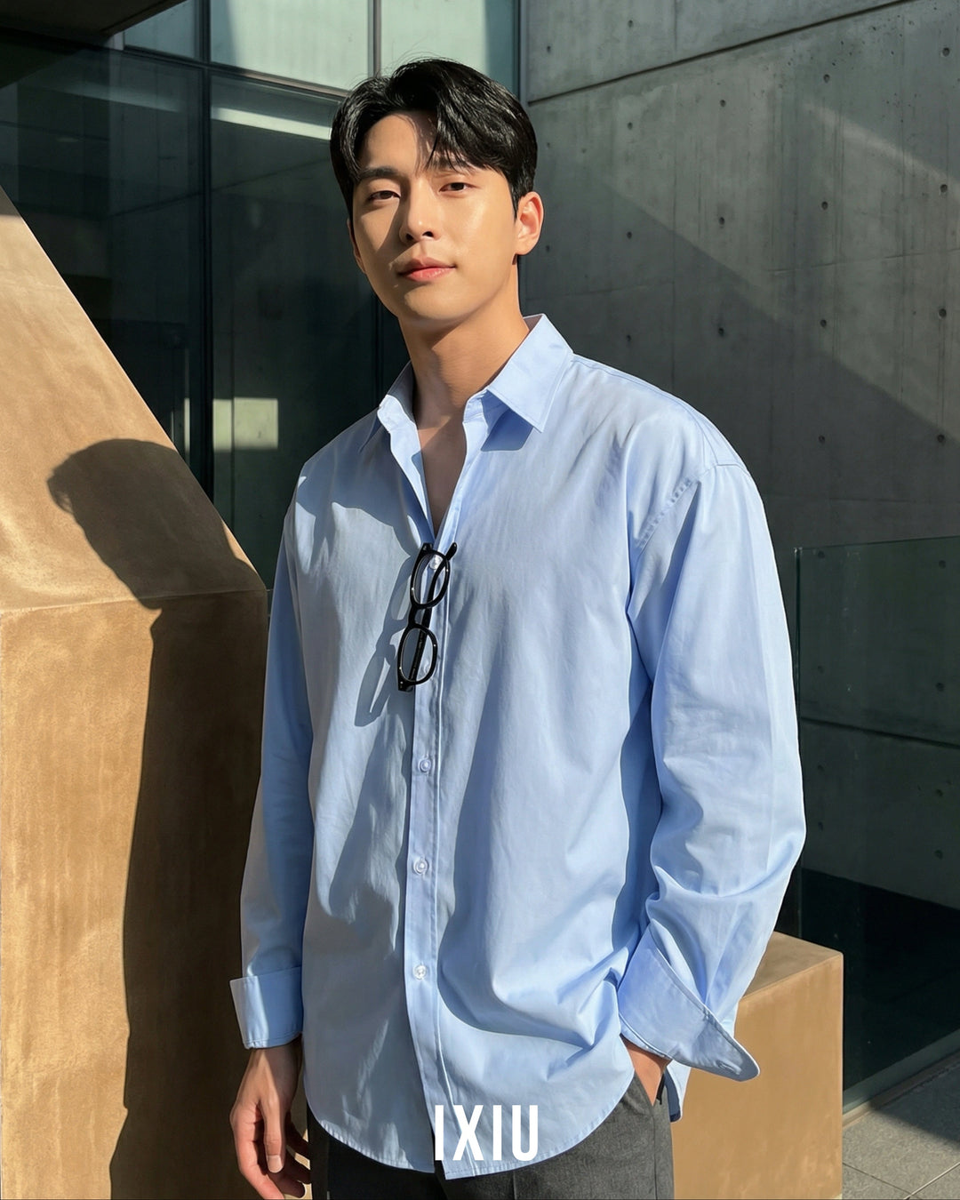 【極上の品格】プレミアム・ドレスシャツ / オールドマネー（韓国ミニマル）