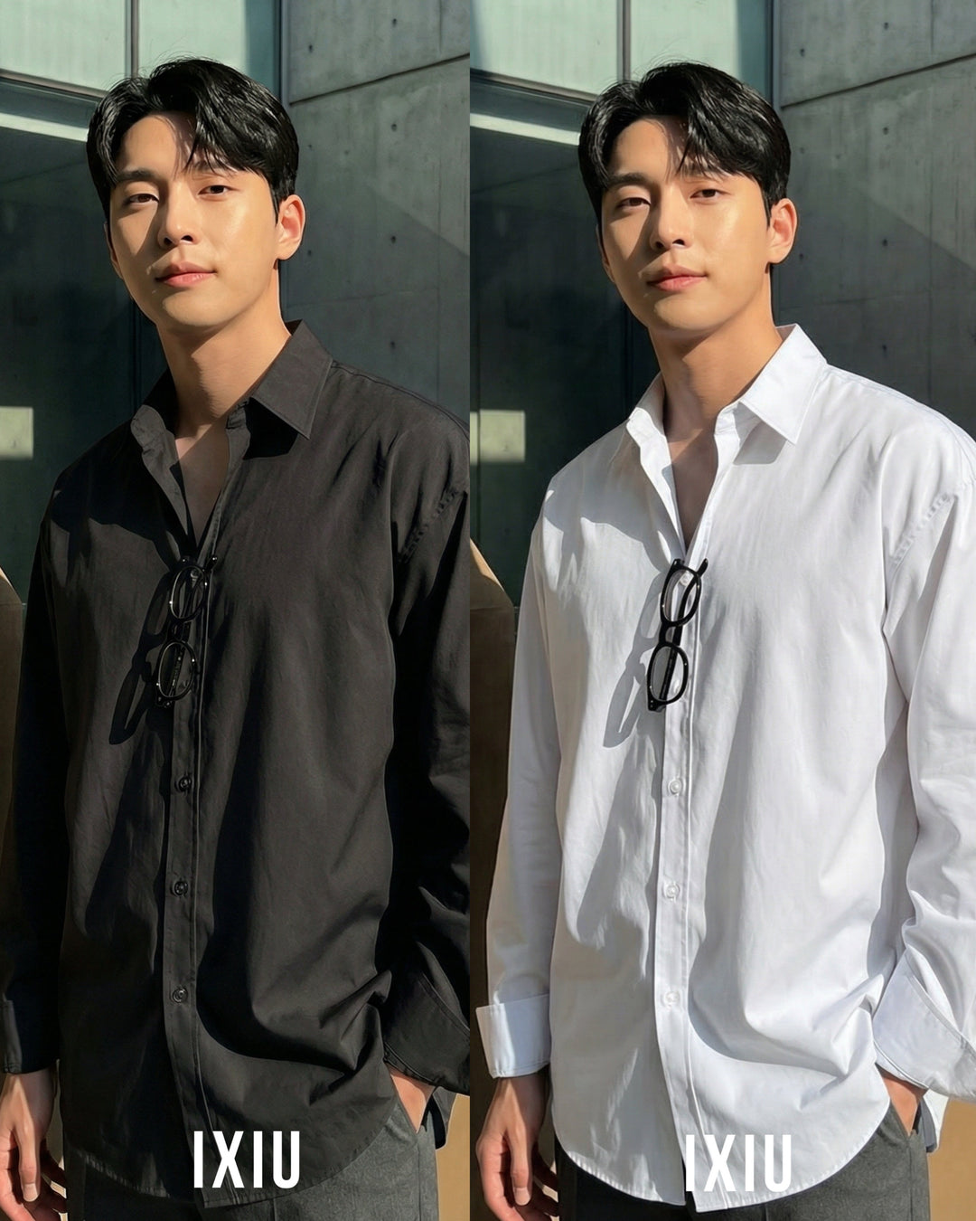 【極上の品格】プレミアム・ドレスシャツ / オールドマネー（韓国ミニマル）