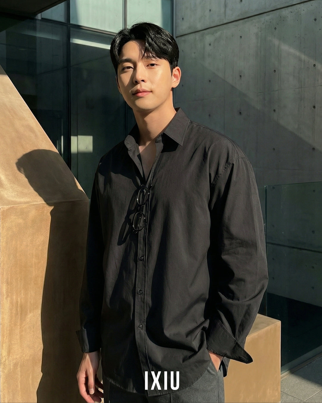 【極上の品格】プレミアム・ドレスシャツ / オールドマネー（韓国ミニマル）