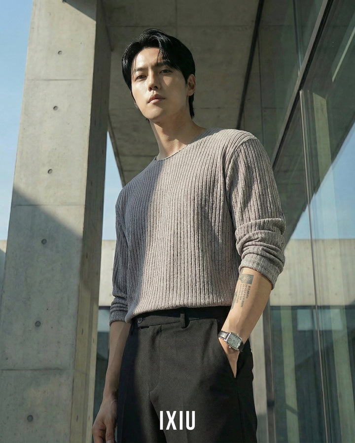 【静かなる贅沢】プレミアム・スムースロンT（オールドマネー）