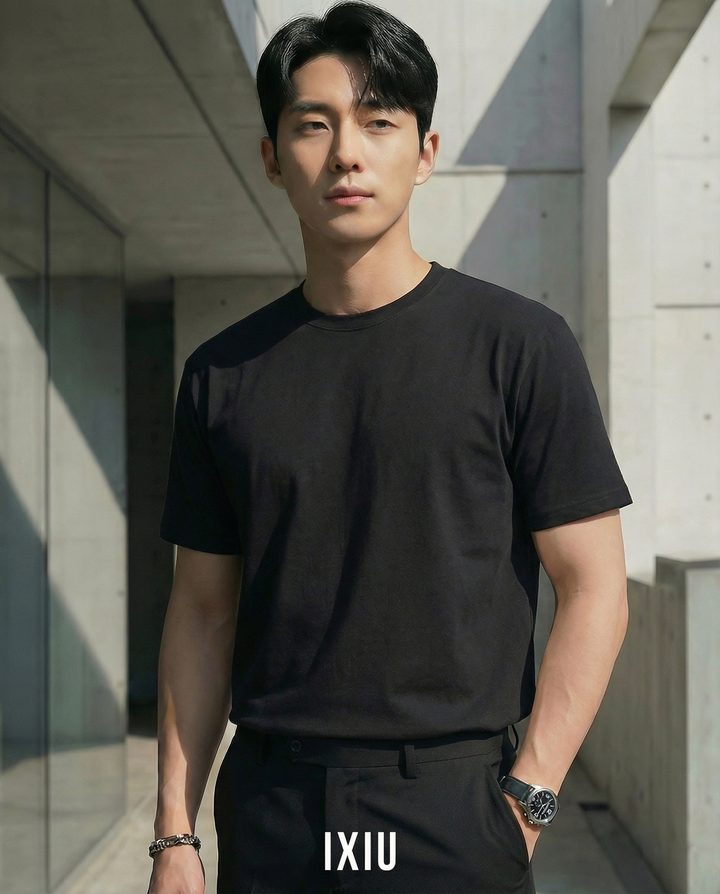 【極厚】ヘビーウェイト・プレミアムコットンTシャツ（韓国ミニマル）