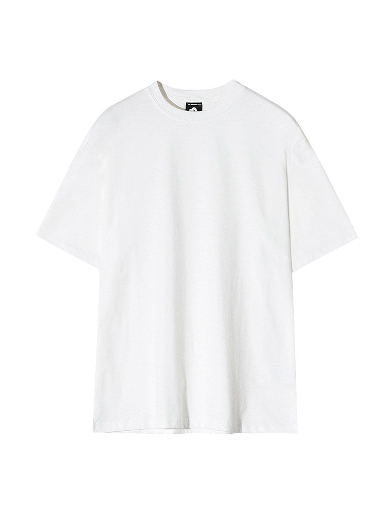 【極厚】ヘビーウェイト・プレミアムコットンTシャツ（韓国ミニマル）