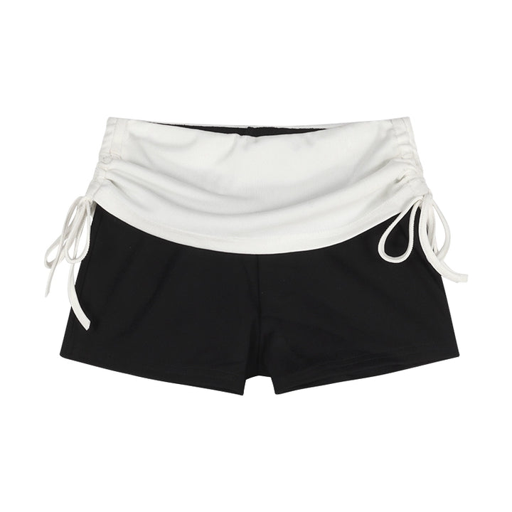 Black Slim-Fit Round Neck Short Sleeve Crop Top – Sexy Tight Basic Tee