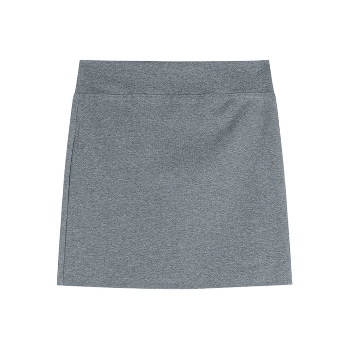 Sexy Grey Bodycon Mini Skirt – Stretch High-Waist Skirt for Petite Women (Available in 3 Colors)