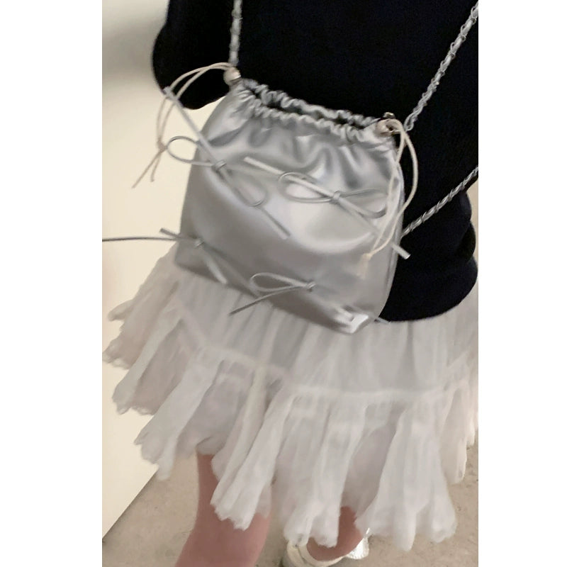 Korean Silver Mini Backpack – 2025 Trendy Travel & Daypack for Women (Available in 4 Colors)