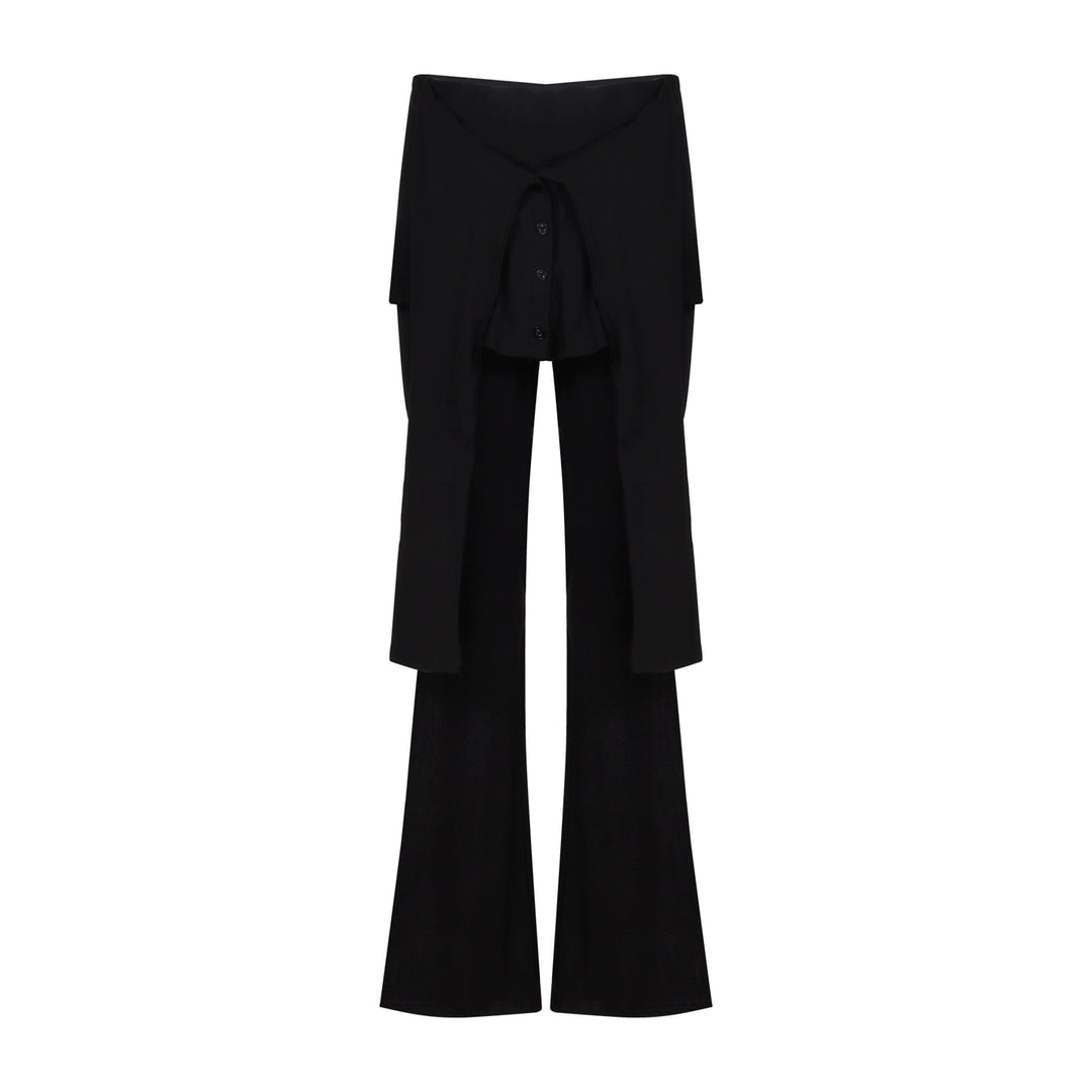 White Twisted Front Crop Tee – Slim-Fit Short Sleeve Top