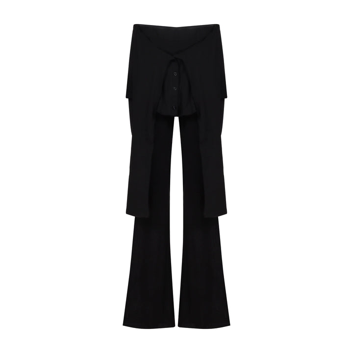 White Twisted Front Crop Tee – Slim-Fit Short Sleeve Top