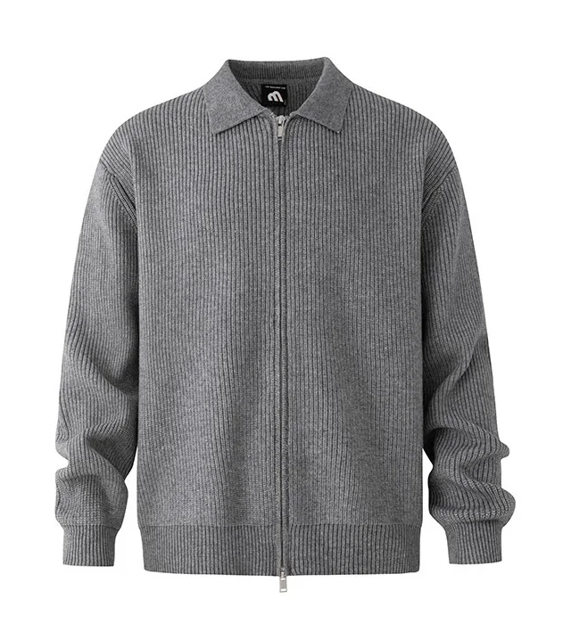 【静かなる品格】プレミアム・ポロカラーニット（オールドマネー）